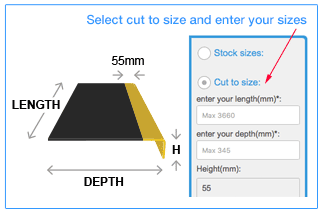 Stair Treads - cut to your sizes. Stair Treads - cut to your sizes.