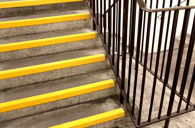 DDA Compliant Anti-slip Stair Nosings, help create a safer environment. DDA Compliant Anti-slip Stair Nosings, help create a safer environment.
