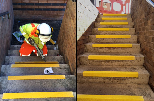 Stairs can be used immediately after installation. Stairs can be used immediately after installation.